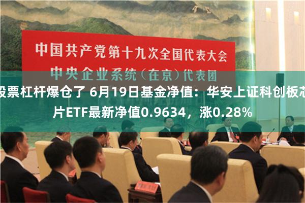 股票杠杆爆仓了 6月19日基金净值：华安上证科创板芯片ETF最新净值0.9634，涨0.28%