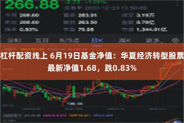 杠杆配资线上 6月19日基金净值：华夏经济转型股票最新净值1.68，跌0.83%