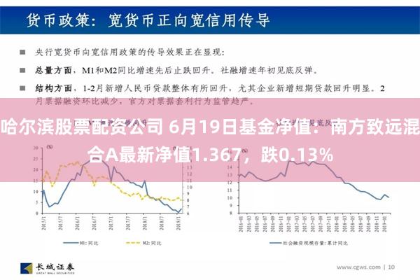 哈尔滨股票配资公司 6月19日基金净值：南方致远混合A最新净值1.367，跌0.13%